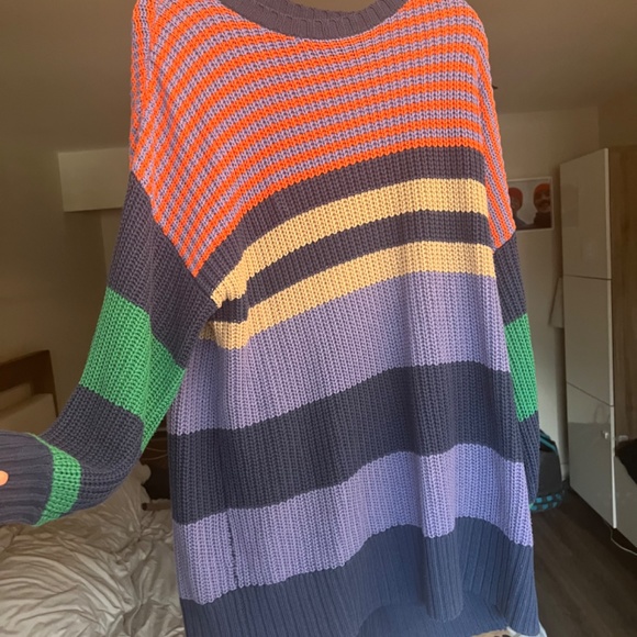 Rainbow knit sweater - Picture 2 of 2